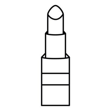 ruj çizim simgesi makyaj