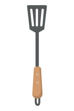 İzole Barbekü spatula tasarım vector Illustrator