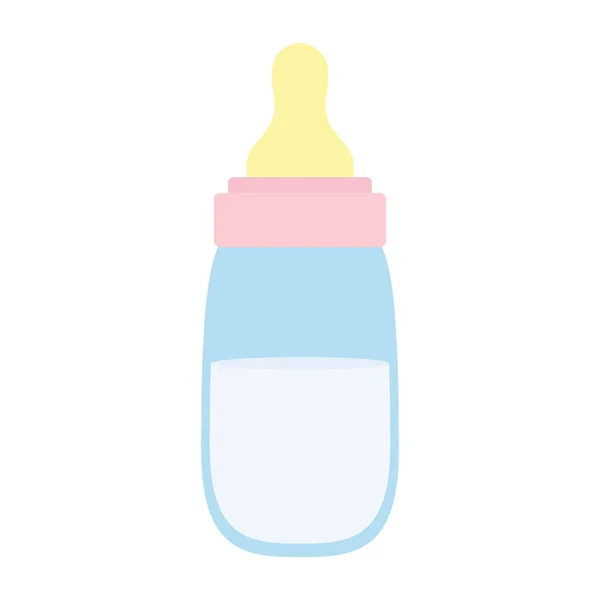 Bebé biberón accesorio de leche icono — Archivo Imágenes Vectoriales
