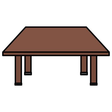 okul sırası ahşap eğitim izole simgesi