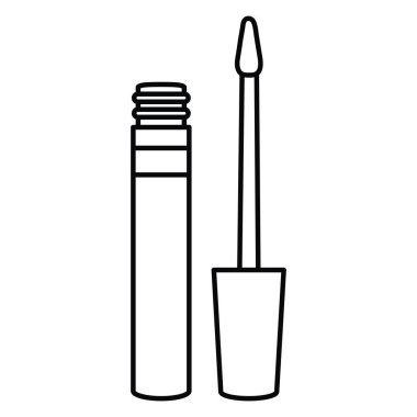 kirpik çizim simgesi makyaj