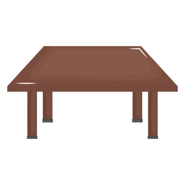 okul sırası ahşap eğitim izole simgesi