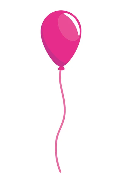 Ballon met touw ontwerp Vector Illustrator — Stockvector