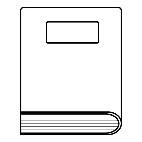 Leerboek aanbod pictogram — Stockvector