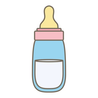 bebek şişe süt aksesuar simgesi
