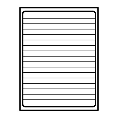 dizüstü kağıt simgesi sayfası