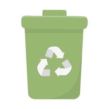 Üst tasarıma sahip yalıtılmış çöp kutusu