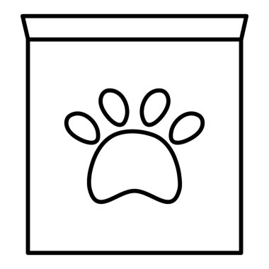 pençe baskı pet işareti ile kutu karton