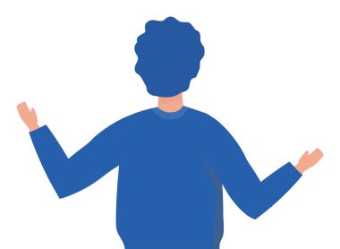 Tasarım ardında görülen izole adam