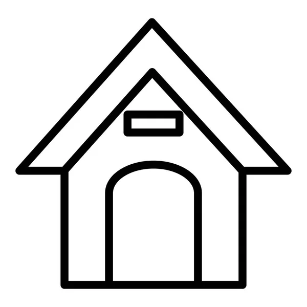 Деревянный дом питомец — стоковый вектор