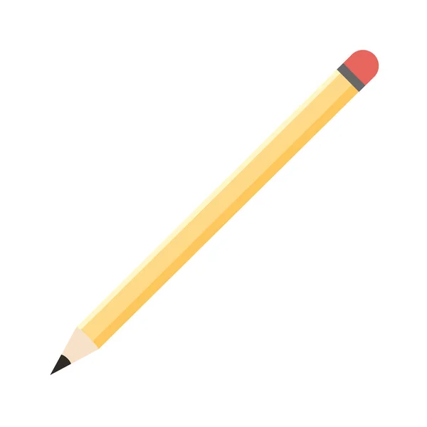 Illustration vectorielle de conception d'outil de crayon isolé — Image vectorielle