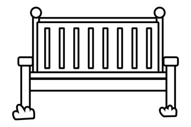 İzole tezgah tasarım vektör çizme