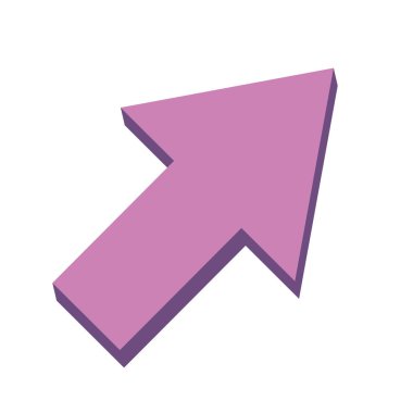 İmleç ok tasarım vektör illüstrasyon