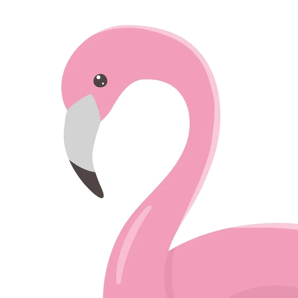 Flamingo desenho animado desenho ilustração vetorial —  Vetores de Stock