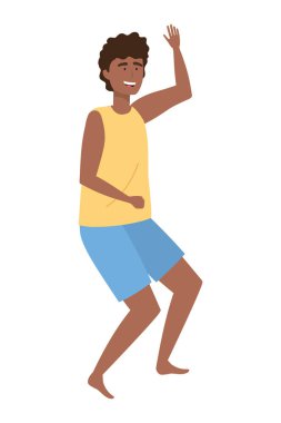 Yaz mayo tasarımı ile çocuk