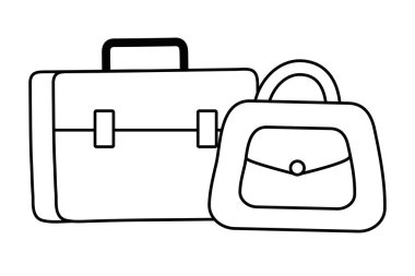 Çanta çantası ve bavul tasarımı