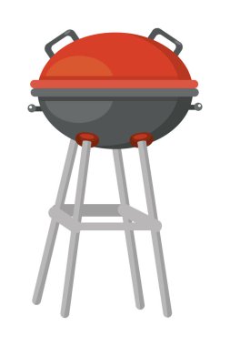 İzole Barbekü ızgara tasarım vektör Illustrator