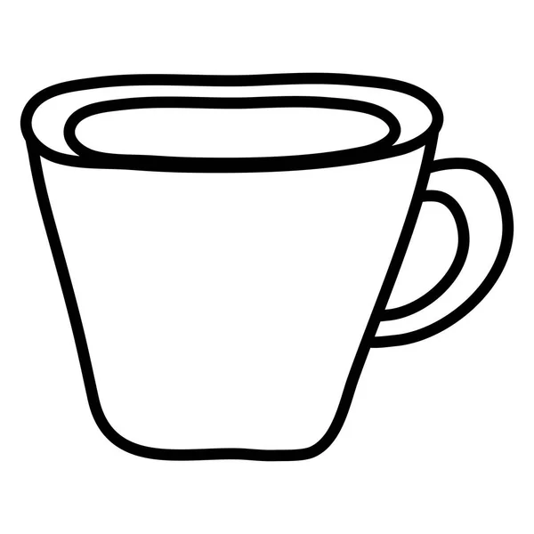咖啡杯喝孤立图标 — 图库矢量图片