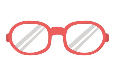 İzole gözlük tasarım vector Illustrator