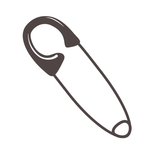 Geïsoleerde Tailor Shop PIN tool ontwerp — Stockvector