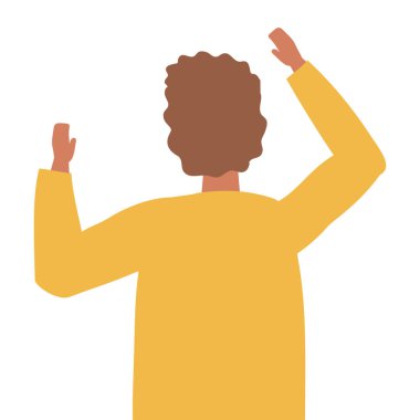 Tasarım ardında görülen izole adam