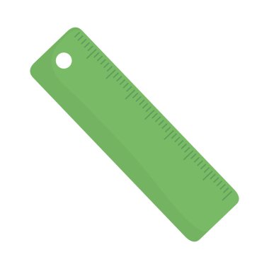 İzole Cetvel aracı tasarım vektör Illustrator