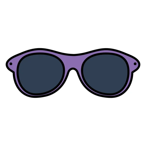 Gafas de sol de verano vector accesorio óptico — Vector de stock