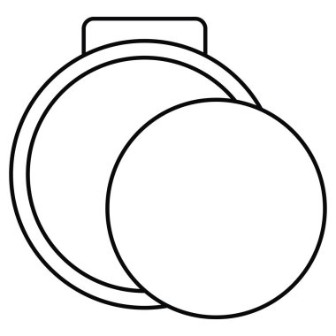 allık çizim simgesi makyaj