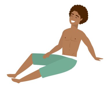 Yaz mayo tasarımı ile çocuk