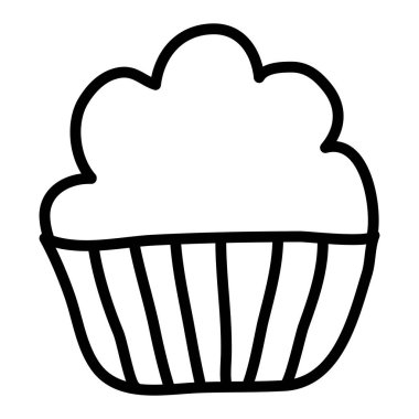 Tatlı kek pastanesi ikonu