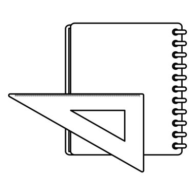 Not defteri okul malzemesi ile kural