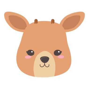 Deer karikatür tasarım vector Illustrator