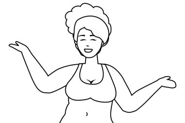 İç çamaşırı tasarım kadın avatar