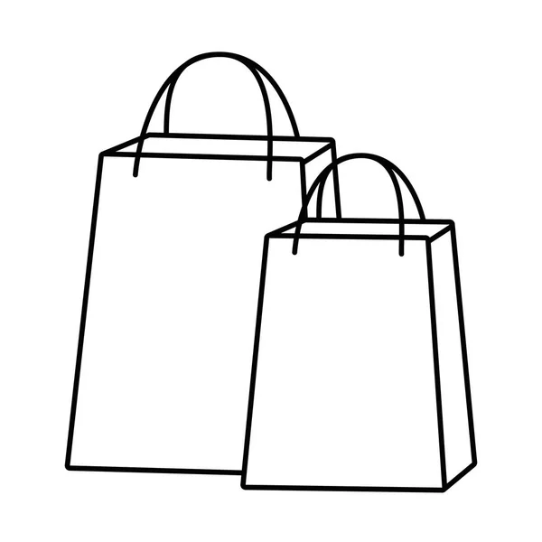 Shoppingbag ikon vektor illustratör — Stock vektor