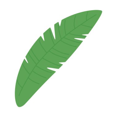 Yaprak tasarım, bitki çiçek vektör illüstrasyon