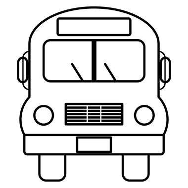 Otobüs araç taşıma simgesi