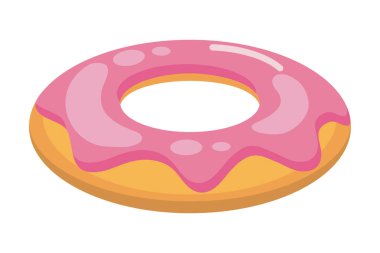 Yaz ve tatil simgesi set tasarım