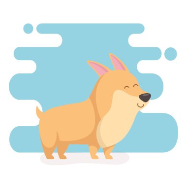 Şirin köpek maskotu.