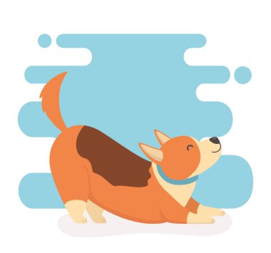 Şirin köpek maskotu.