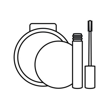 kirpik ve allık çizim makyaj