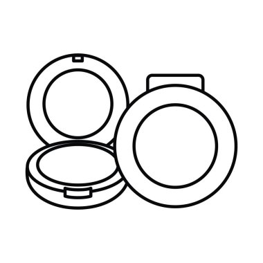 allık çizim simgesi makyaj