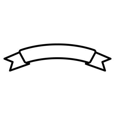 kurdele çerçeve dekorasyon izole simgesi