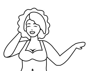 İç çamaşırı tasarım kadın avatar