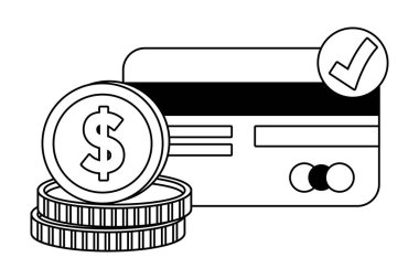 Alışveriş simgesi set tasarım vektör illüstrasyon