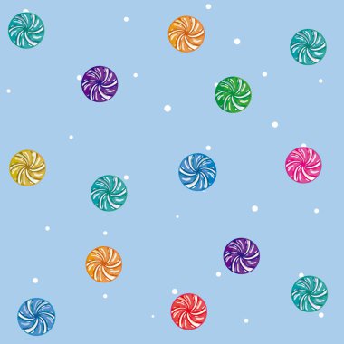 Imprimir şeker desen arka plan