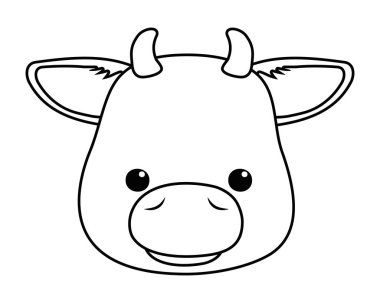 Boğa karikatür tasarım vector Illustrator