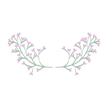 çelenk çerçeve Boho stil