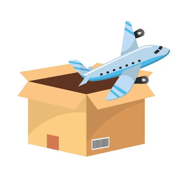 Delivery tracking service shipping logistic — Stock Vector