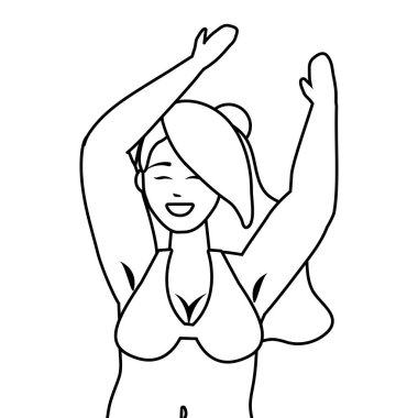 İç çamaşırı tasarım kadın avatar