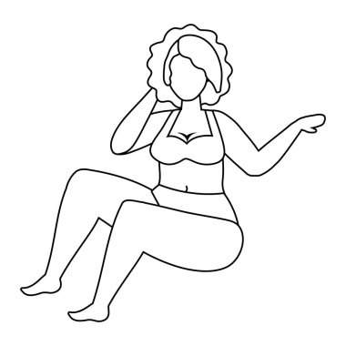 İç çamaşırı tasarım kadın avatar